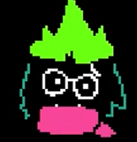 aceofdarts68's tweet photo. I just want to say I love ralsei's new distorted sprites they're so funny man #deltarune https://t.co/Rj8T9cXEEl
