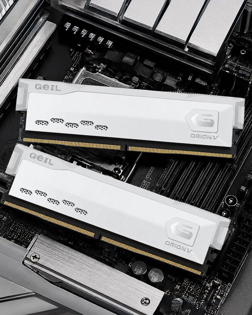 GeILMemory's tweet photo. ORION V features a sleek, understated design that blends seamlessly into any setup, while delivering the perfect balance of performance and value.

#Memory #ORIONV #gamingpc #PCHardware #pc #gaming #gamer #pcbuild #pcmr #custompc #pcgamer #gamerforlife https://t.co/Eo5qImeEaW