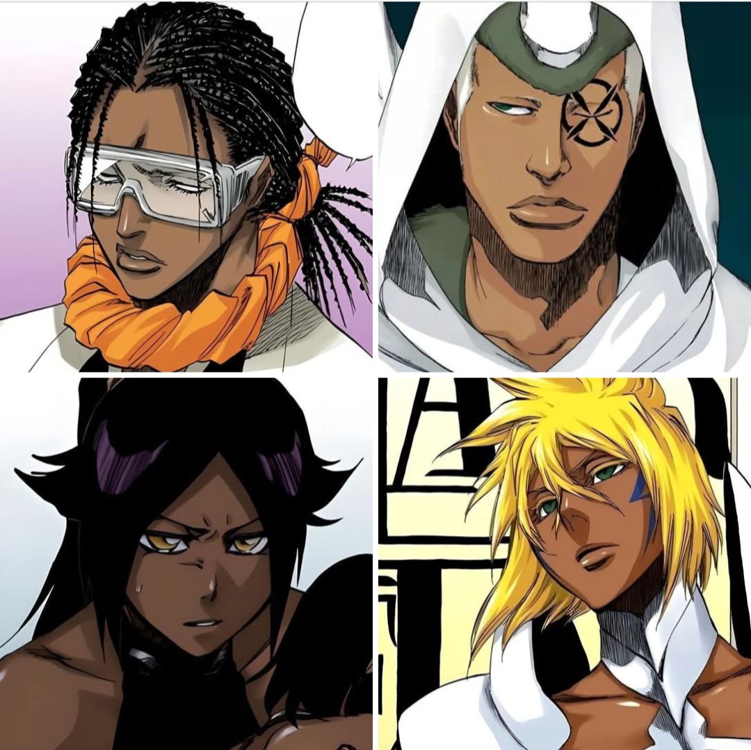 Retro_Bleach1's tweet photo. Bleach Has The Best BLACK Characters In Any Anime https://t.co/AbPAQtAyFE