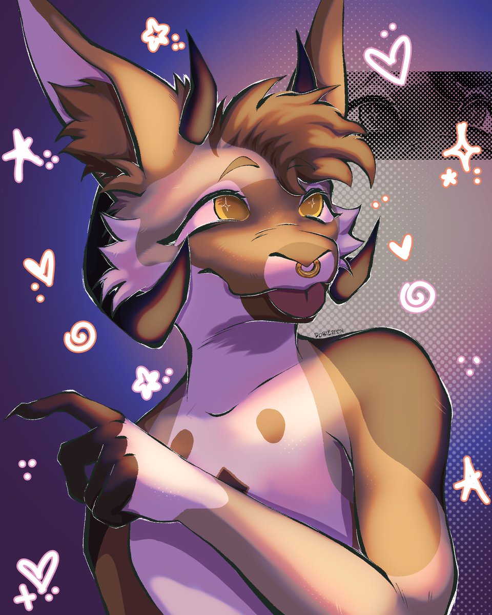dobieteeth's tweet photo. loved doing this piece !! #furry #furryart https://t.co/KAn0Cf8ZlV
