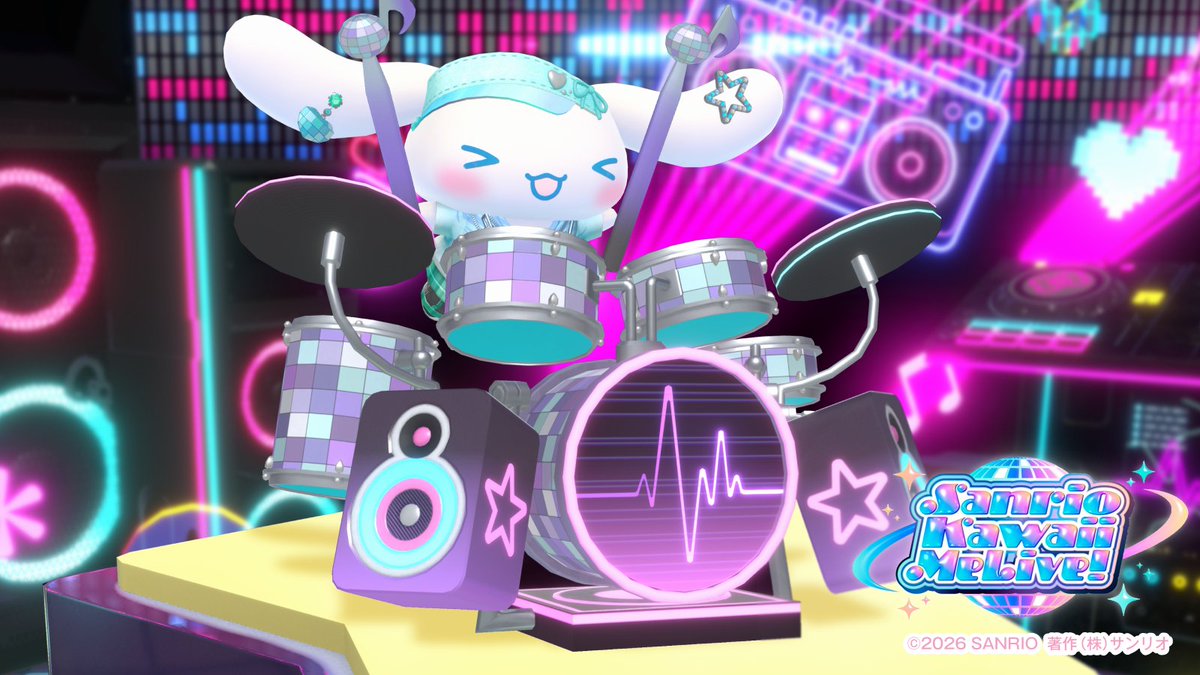 cinnamon_sanrio's tweet photo. えへへ♪　ロックにきめてみたよ！
もっとかっこいいぼくを見にきてね♪
＃カワミラ先行体験　

https://t.co/OZ2p2Ik3G1 https://t.co/EGfPBFLmQs