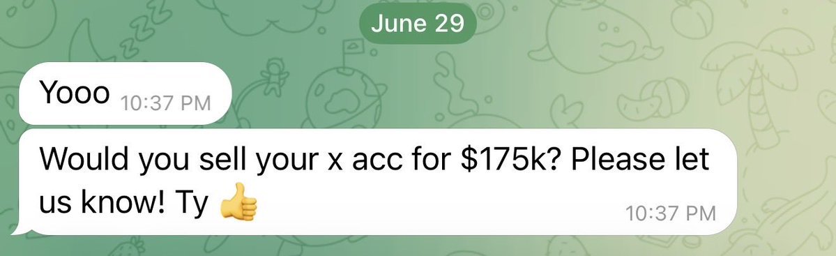 ZakarMuhammad5's tweet photo. Should I Sell My X Account For $175K ? https://t.co/Otpcy63bse