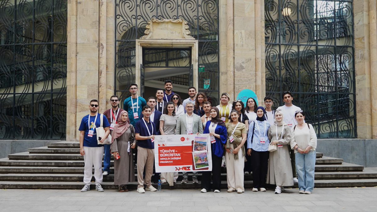 GSB_MuglaUAGM's tweet photo. 🇹🇷🇬🇪 Bakanlığımız ile Gürcistan Eğitim, Bilim ve Gençlik Bakanlığı iş birliğinde düzenlenen Gürcistan Uluslararası Gençlik Değişimi Programı, gönüllü gençlerimizin katılımıyla başarıyla gerçekleştirildi.

@GSBgenclik
@OA_BAK https://t.co/GjL3tTooDB