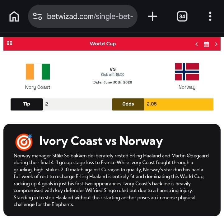 BetwizadTips's tweet photo. Another https://t.co/jGiWxZPDJJ single Bet of the day boom ✅️ Congratulations 🎉 if you jump on it 🚀

Here, Delivering is our priority✅️ https://t.co/C0gbpmvmiZ