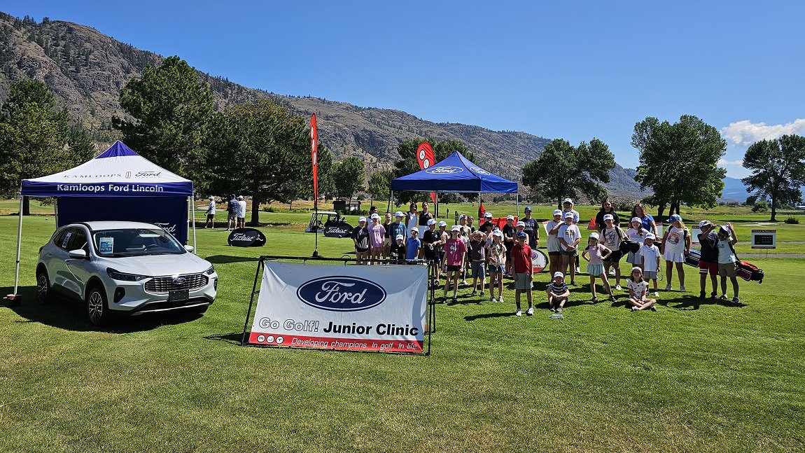 maplejt's tweet photo. 📢 FREE Junior Golf Clinic for boys and girls ages 6 to 12 in Kamloops, BC, July 14! 

Sign up to learn how to golf for FREE at the MJT @DearbornFord Go Golf! Junior Clinic at @rshoregolflinks on Tuesday, July 14, at 10:30 am - 12:00 pm.

Instruction by @PGAofBC Professionals. Plus, each participant will receive a tee gift, courtesy of @DearbornFord, @FordCanada, and the Maple Leaf Junior Golf Tour!

📝 Hurry, spots are limited! Register now using the form on the MJT website at https://t.co/avcFXlEL00, then email it to ajeffrey@camclarkford.com. 

Need more info? Email info@maplejt.com
Don't miss your chance for a fun, free introduction to golf. Sign up today!

#MJT #JuniorGolf #DevelopingChampions #MiniTour #FreeClinic #CommunityEvent @KamloopsBCNow @GolfKamloops @cityofkamloops