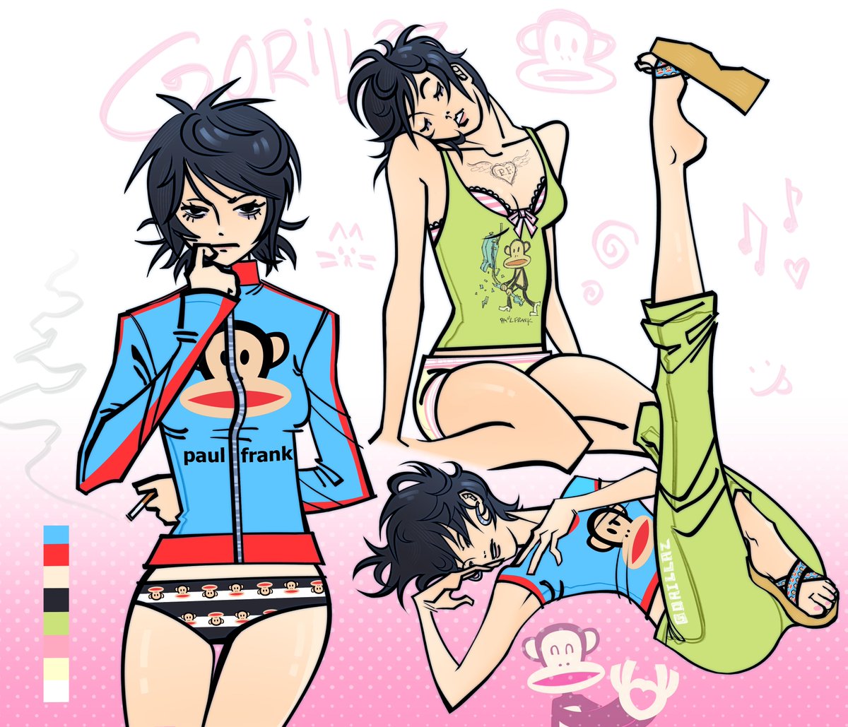 cyborg_fina's tweet photo. noodle and paul frank are your friends #gorillaz https://t.co/aEaVC67pwd