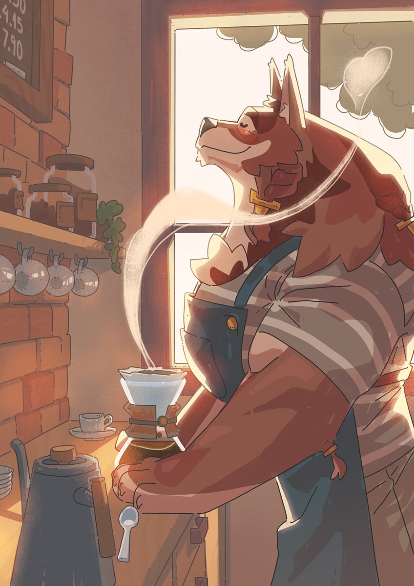 alextaniciel's tweet photo. "First coffee of the day" 🐺☕️
- suntattoowolf https://t.co/t9Gxbjp6SM