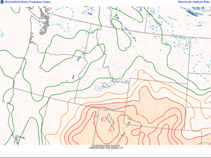 Zach_wx's tweet photo. #BCStorm #BCwx
In tandem w/ daytime heating, orographic lift, & the cool upper troughing w/ related flow (+ any embedded disturbances within), this'll allow for patchy-widespread rain/convection & the risk of isolated-scattered t-storms, several in which may become strong-severe, mid or late tmrw morning to mid or late tmrw eve across the Koots-Columbias (incl. the eastern outskirts of the Okanagan region), Shuswap, (particularly North) Thompson, & Central Interior.