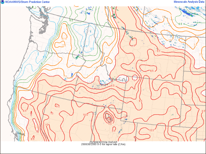 Zach_wx's tweet photo. #BCStorm #BCwx
In tandem w/ daytime heating, orographic lift, & the cool upper troughing w/ related flow (+ any embedded disturbances within), this'll allow for patchy-widespread rain/convection & the risk of isolated-scattered t-storms, several in which may become strong-severe, mid or late tmrw morning to mid or late tmrw eve across the Koots-Columbias (incl. the eastern outskirts of the Okanagan region), Shuswap, (particularly North) Thompson, & Central Interior.