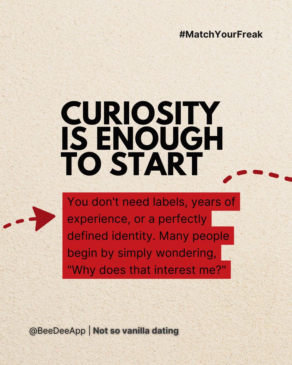 beedeeapp's tweet photo. Start where you are. Learn as you go. Go slowly, stay curious and communicate often🖤
#dating #datingapp #connection #relationship #compatability https://t.co/uJ9BLRjdPh