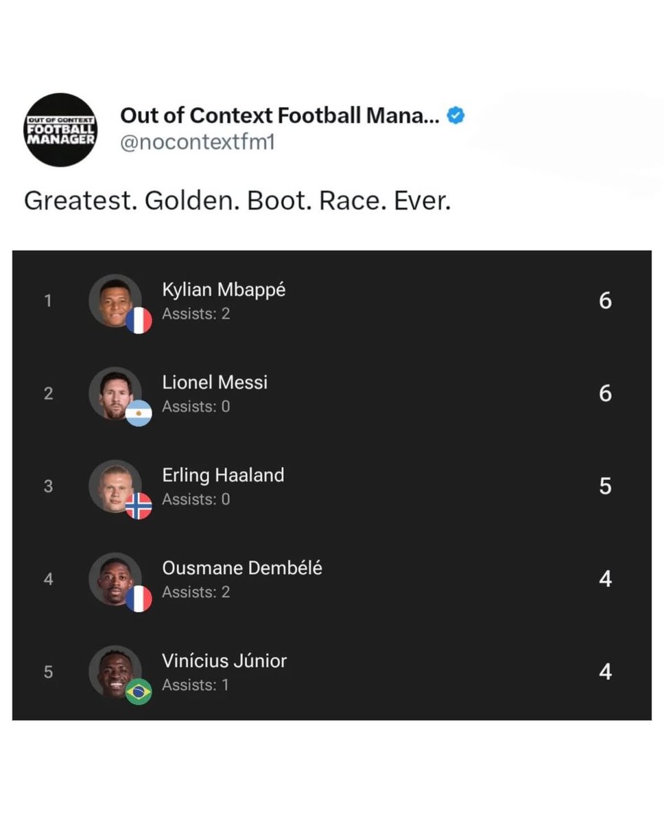 CryptoxLeo's tweet photo. Without a doubt
#france #worldcup #wc2026 #fyp #viral https://t.co/hg1A0vjDYG