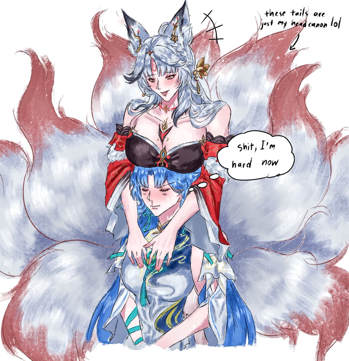 TonsJirath16397's tweet photo. Fox boobies #hsin #qingxiao #hsinxiao #wutheringwaves https://t.co/E1SHZ9Viry
