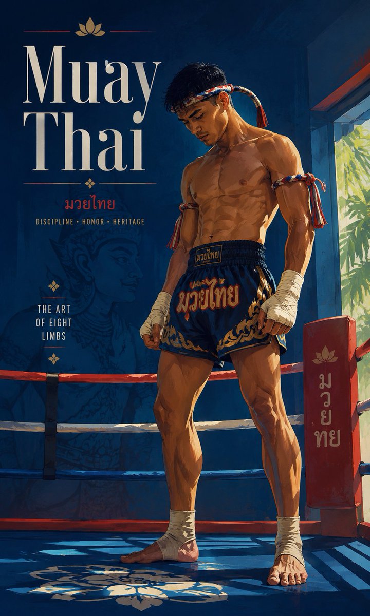 Cinematic Painterly Martial Arts Poster