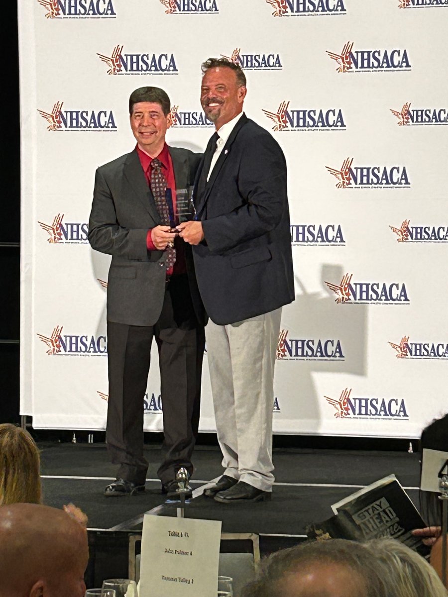 NDHSCA1's tweet photo. Tim Wallstrum of Kenmare, @nhsaca National Coaches Association Hall of Fame. Congratulations Coach Wallstrum! https://t.co/ouU5QidaQa