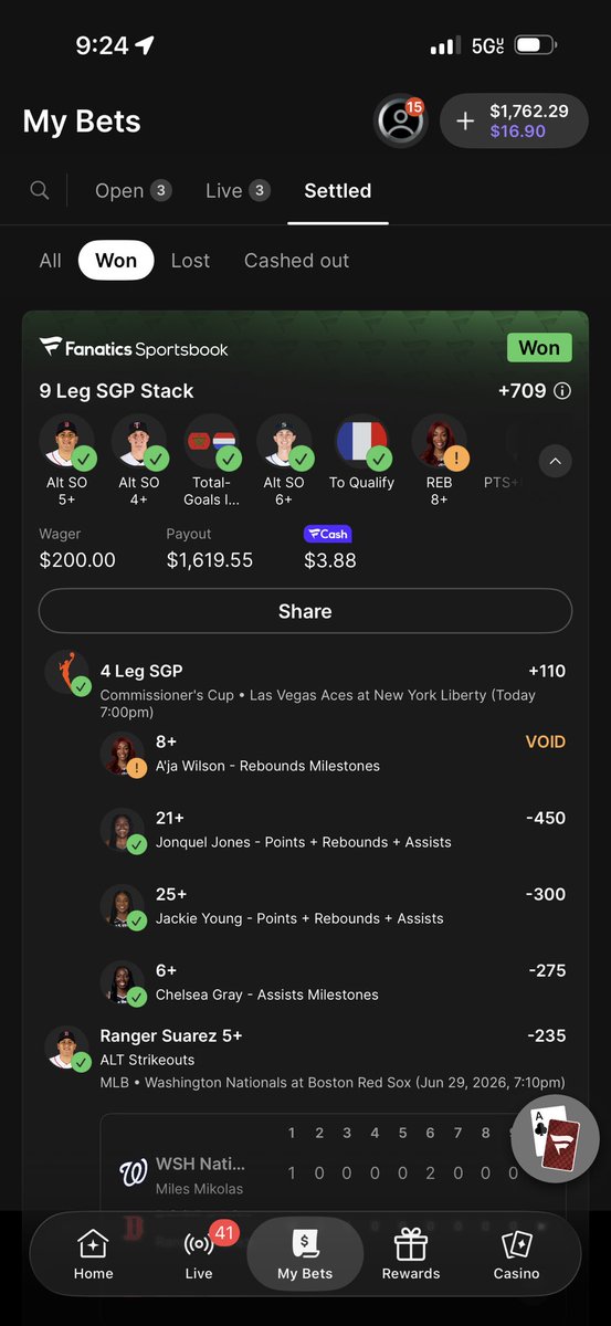 WhosYourPlug_'s tweet photo. LEGENDARY NIGHT IN THE CORD
🌚🚬

WE ENDED JUNE LIKE WE WERE SUPPOSED TO! #SportsPicks #Gambling𝕏 https://t.co/kXdyTETSEr