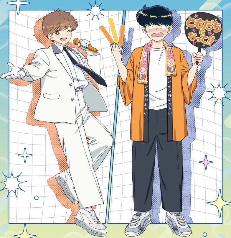 shadowarlok's tweet photo. O Hirose de idol e o Nakamura sendo fã dele, que coisa fofa 😭 https://t.co/d7RA37Fmtj