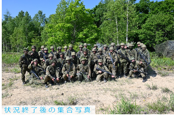 NA_1AAB_PR's tweet photo. #第４高射特科群  は令和８年６月９日（火）から１３日（土）までの間、第１回群訓練及び第３１５高射中隊野外行動訓練検閲を実施しました。中隊長（藤山３佐）は、「生き残り、任務を完遂せよ」を要望事項に掲げ、隊員自ら任務を理解し、中隊一丸となって任務を完遂した。#１高団 #名寄駐屯地 ＃一丸 https://t.co/yo3ek2DpMV