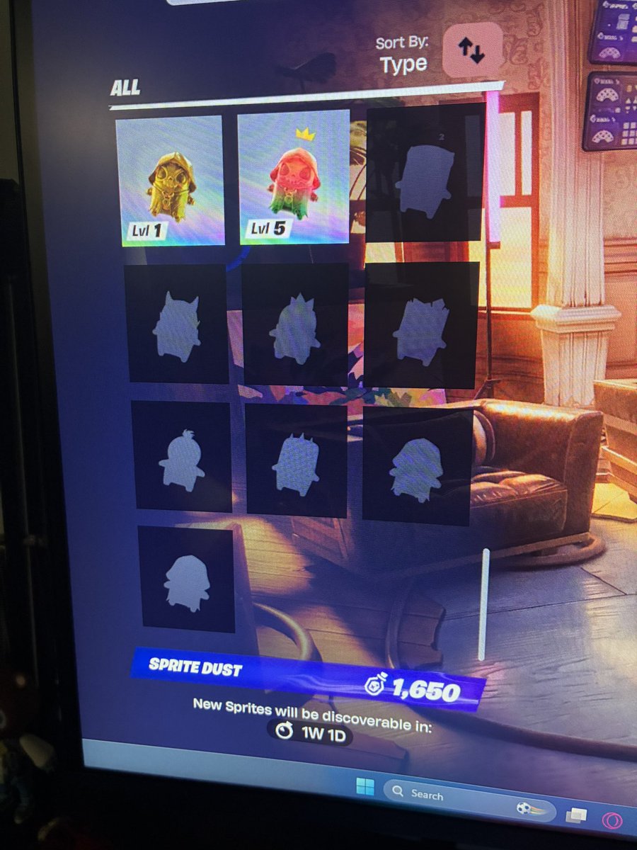 Highlistt's tweet photo. Aye can anyone help me with the rest of my sprite collection? I only need 8 more sprites and I would really appreciate if anyone can help me!
I am just missing the galaxy grim and zero point, normal grim, gummy demon, dream, striker, and punk, and gold boss

#Fortnite https://t.co/3FzyD9znJL