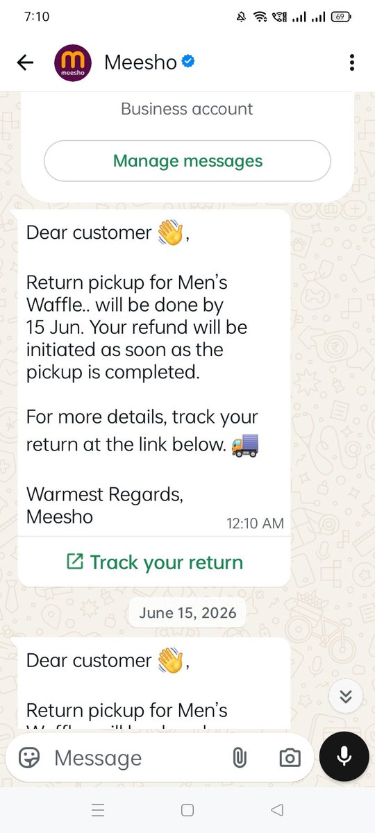 PrerakPatel90's tweet photo. @Meesho_Official Hi there..ive been using ur app frm a long time..bt really disappointed ith this order..i had size fit issue n initiated a return a month ago..it keeps postponing every week..pls take some action..@meesho_support https://t.co/y4v5ZQBGeo