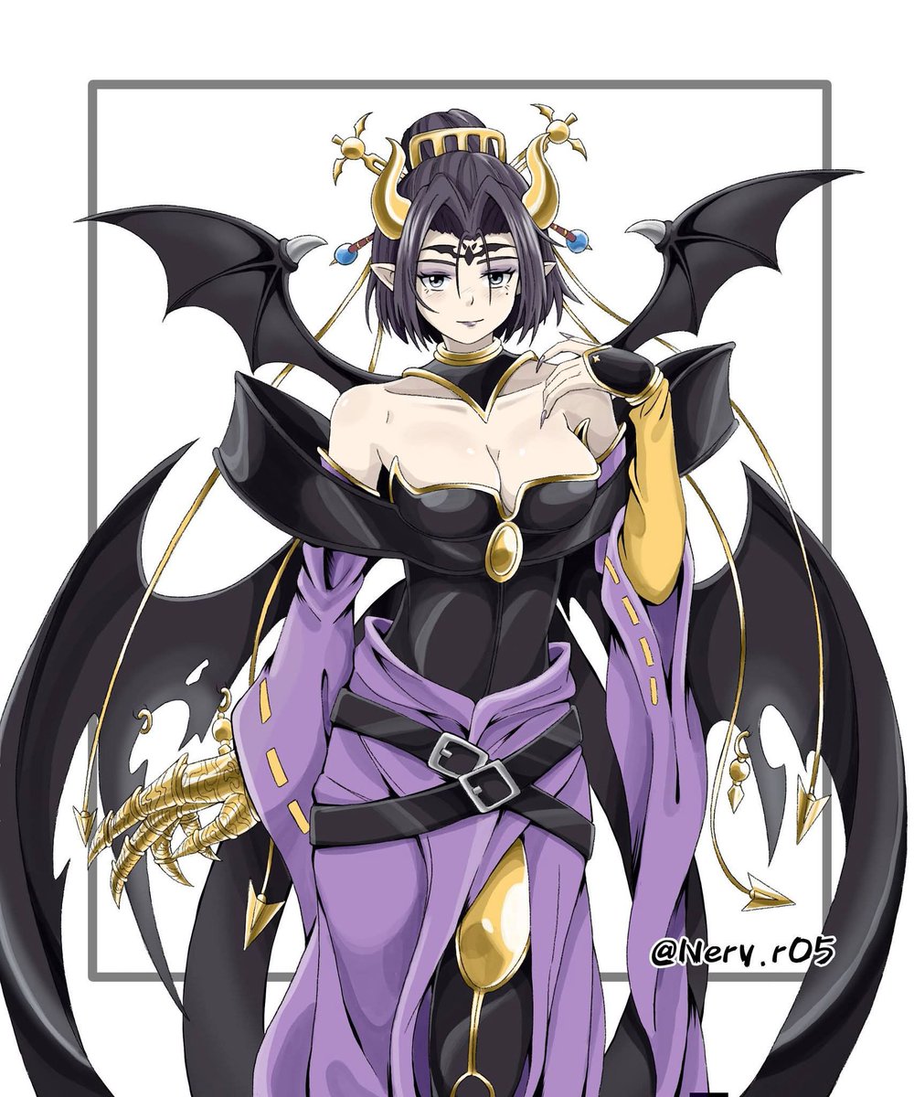 Neryr05's tweet photo. Honestly, I feel like it turned out really cool, don't you think? It was Lilithmon's turn; I absolutely had to draw her, she has such a great design 🔥🔥🔥
.
.
#digimon #lilithmon #digitaldrawing #animeart #fanart https://t.co/ILQwQH6fST