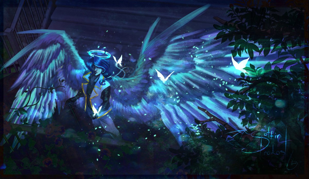 SD_tavern's tweet photo. Phew...
I hope I made it in time =)
“A Lost Soul”—that's what came to mind after reading the details of the contest.
#AzeruArtContest https://t.co/KJxiC0B0Ee