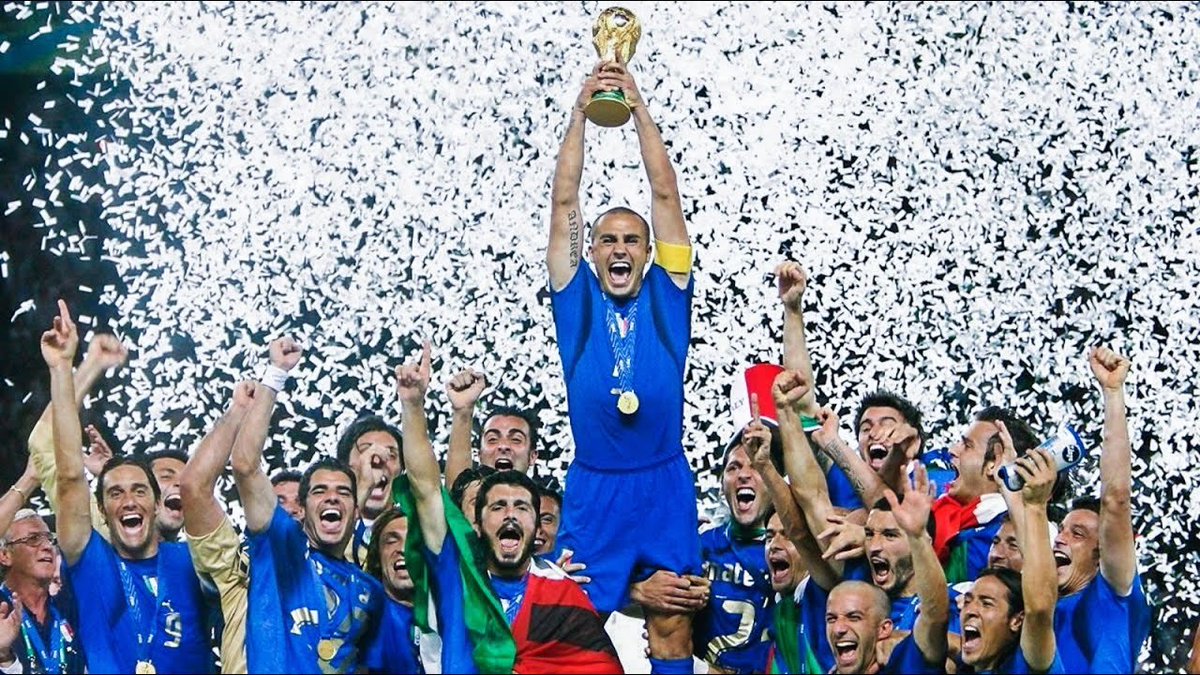 LFCHemanth's tweet photo. Italy 🇮🇹(2006), Spain🇪🇸 (2010), and Germany 🇩🇪(2014) have won a combined total of ZERO World Cup knockout games since lifting the trophy. The ultimate champions curse😔 https://t.co/js89RJQffK