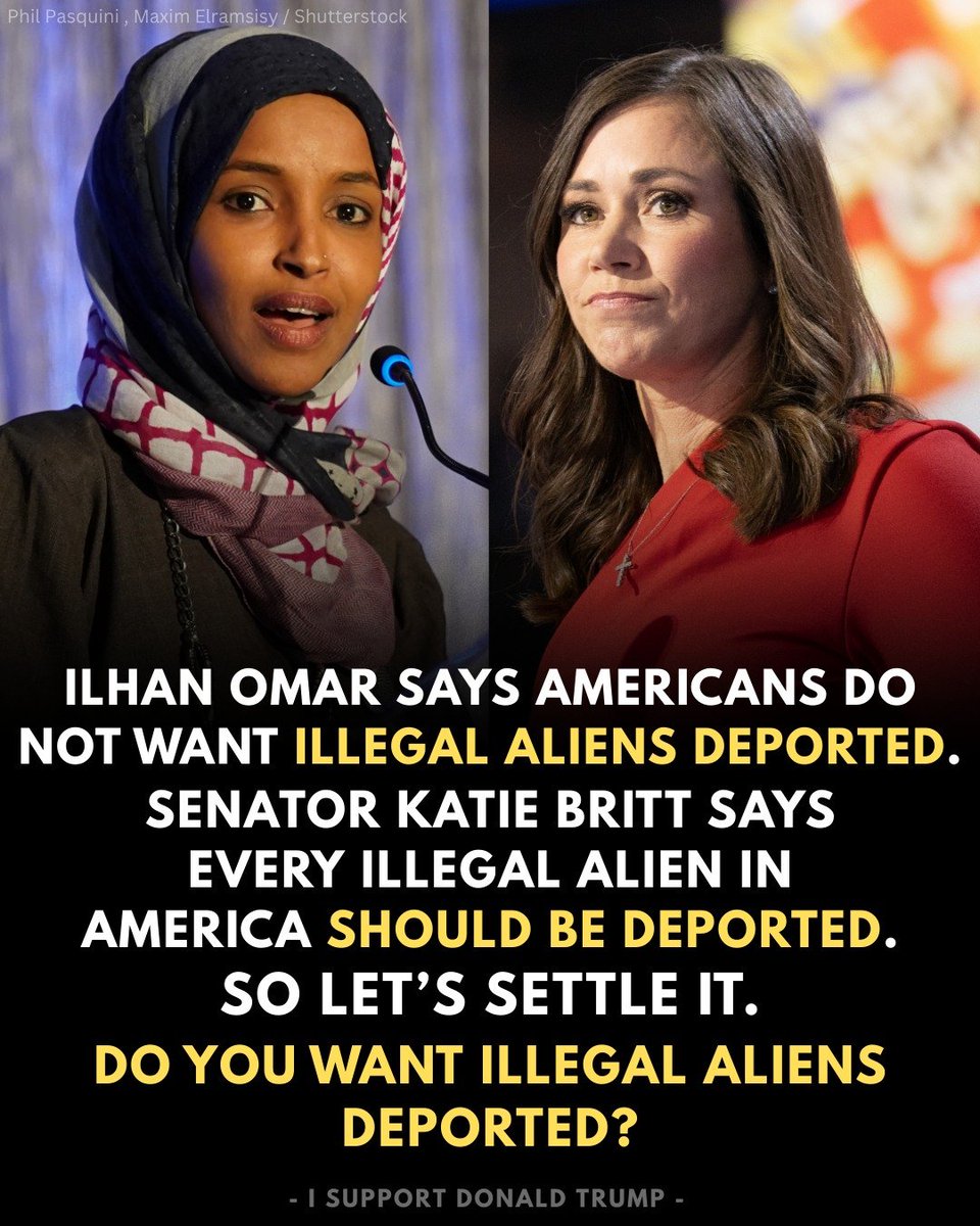 Dean1988888's tweet photo. Lets settle it!!

Do you want ALL illegal aliens deported?

A. YES
B. NO https://t.co/m9Rm6lcuhI