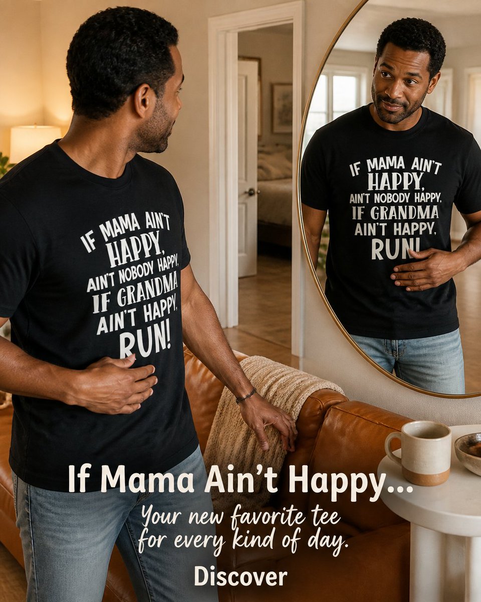 BuyCheapCentral's tweet photo. Moms run the show — say it loud with the If Mama Ain't Happy Tee for $31.49! 👕🎉 Comfy, bold, and perfect for park days or brunch. Grab yours while they last! #MomLife #Fashion https://t.co/8p5v3hrU4c https://t.co/W2D42DhiXa