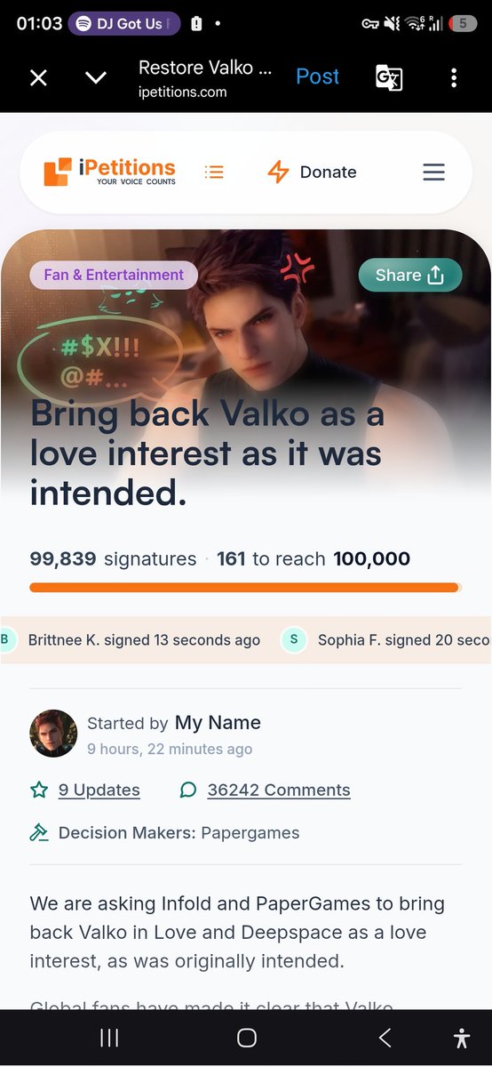 JolieRT's tweet photo. @vaylko OVER 99K https://t.co/3Vi1CI3TEQ