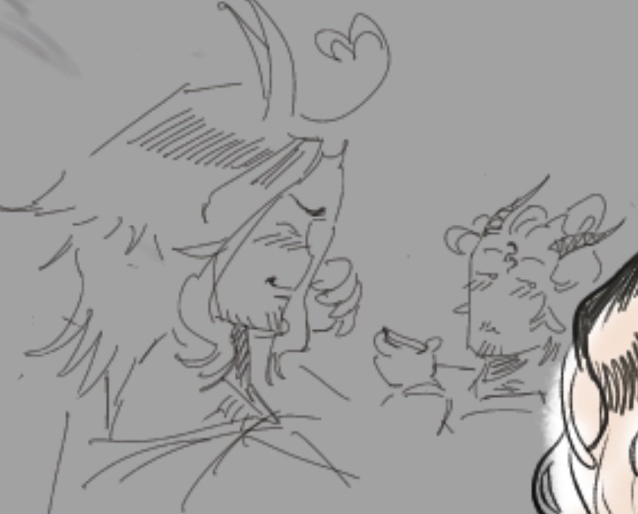 SilverNightxx's tweet photo. Head hurt #artdump 

Guy on the right in the last one is made by @EdgarAldenPoe bless you mootie https://t.co/x9VP2rmXmy