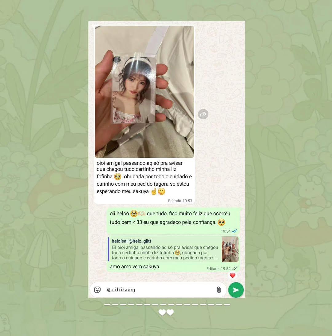 bibisceg's tweet photo. 07 .. ♥︎
#bibiscegfeedback . ♡ https://t.co/YkvvWWNomy