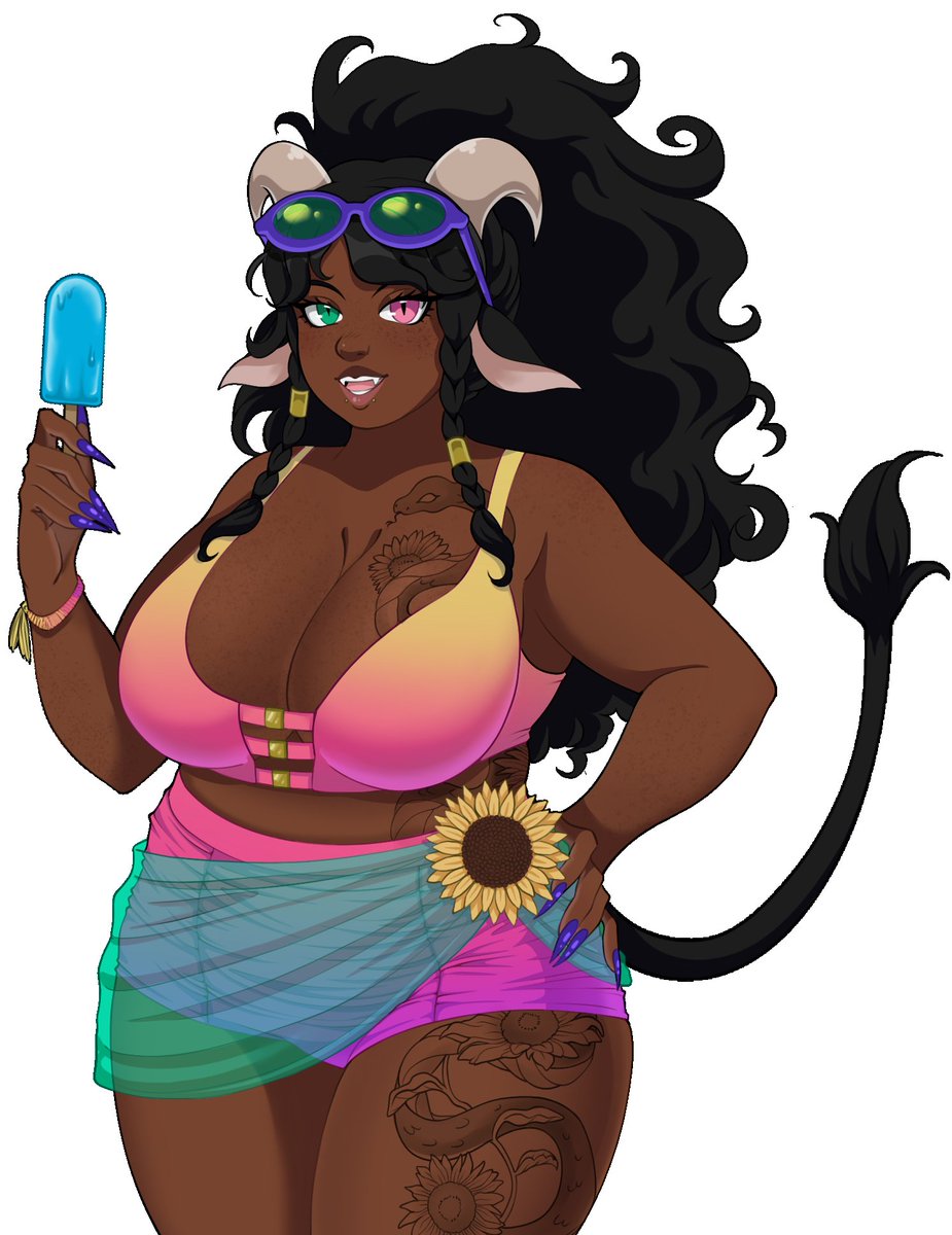 OdessaPNG's tweet photo. The Vtuber Summer Slam maybe over but summer still ongoing which means Summer Odessa is here to stay til Fall. 

Big Thanks to @MerowynnM  for making this beautiful PNG and so much based on vibes =w=b

Homegurl really came thru 🌻❤

(also yay Odessa in a swimsuit >w<)

#OdessArt #OdessaPNG