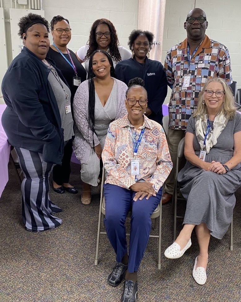 AllianceHS901's tweet photo. Congratulations to Loretta Rhodes on her retirement after 26 years, 8 months with Alliance! Her Planned Respite team at 2100 Whitney celebrated her legacy, including a plaque from her employee Karl Young calling her an exceptional supervisor. Thank you, Ms. Loretta! https://t.co/vNA4gaCEoq