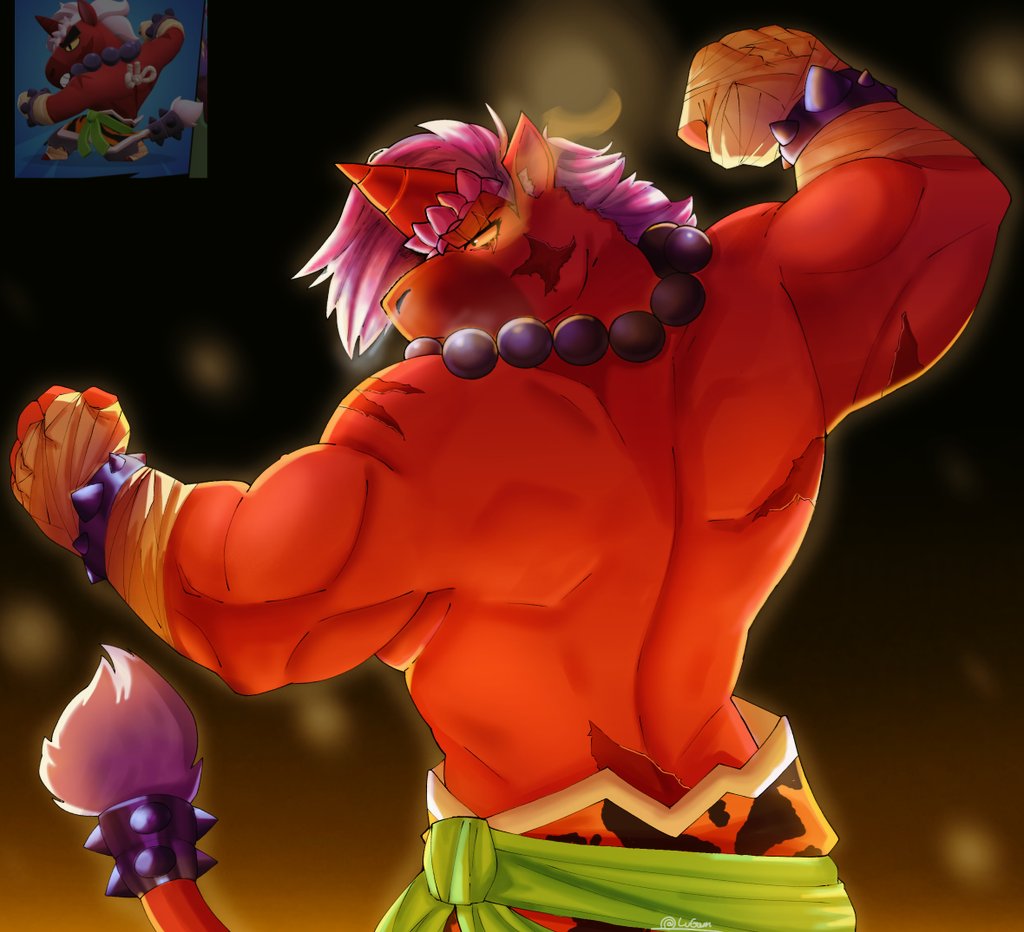 R17uwu's tweet photo. Fighter...berry?

(Oh god, it's so sexual)

#Berry #BrawlStars #Furrybara https://t.co/UPe21j3amz