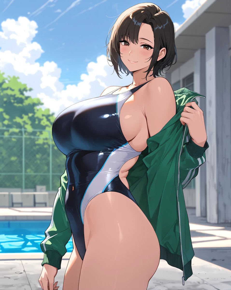 diva_ai1970's tweet photo. #AIスイスイ競水デー
2026年7月1日（水）
おはようございます

熱い視線を一瞬で凍らせる、クールな水の女神

SFW illustration https://t.co/Gpn7E1Sc29
