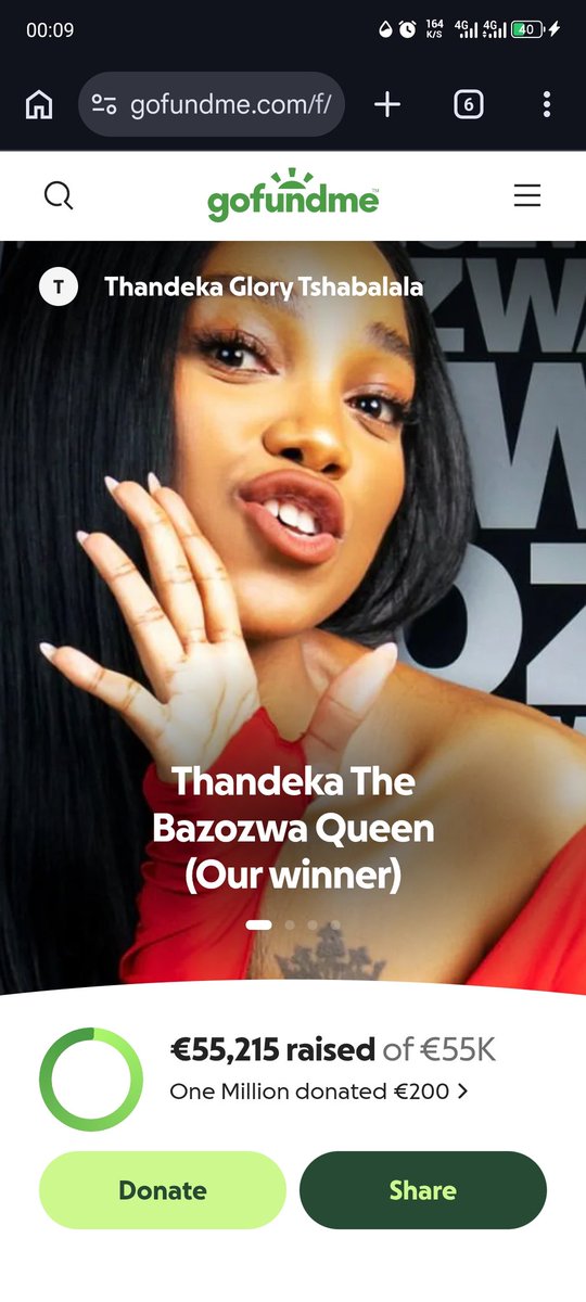 eunice20096's tweet photo. Somebody pinch me😭😭😭🔥🔥🔥🥳🥳🥳🥳

Ms Tshabalala🔥🔥🔥🔥🔥

Goal successfully reached🔥🔥🔥

#millionchella 💃🏽💃🏽💃🏽💃🏽💃🏽
 #Thandeka https://t.co/iwnvSkrUF9