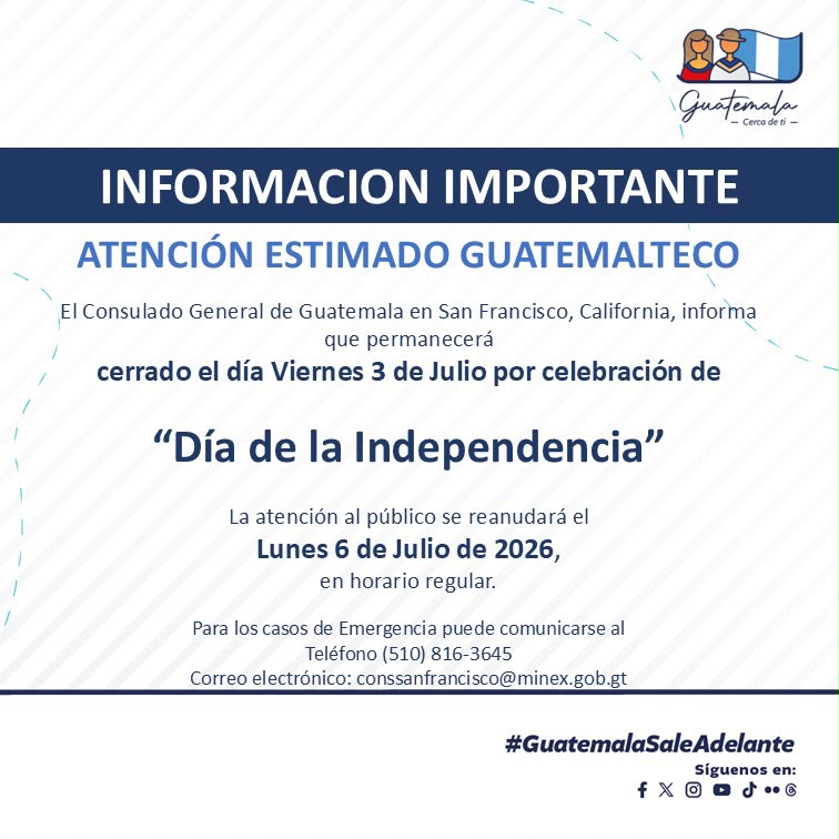 Consulguatesf's tweet photo. https://t.co/0O7lLUXI66