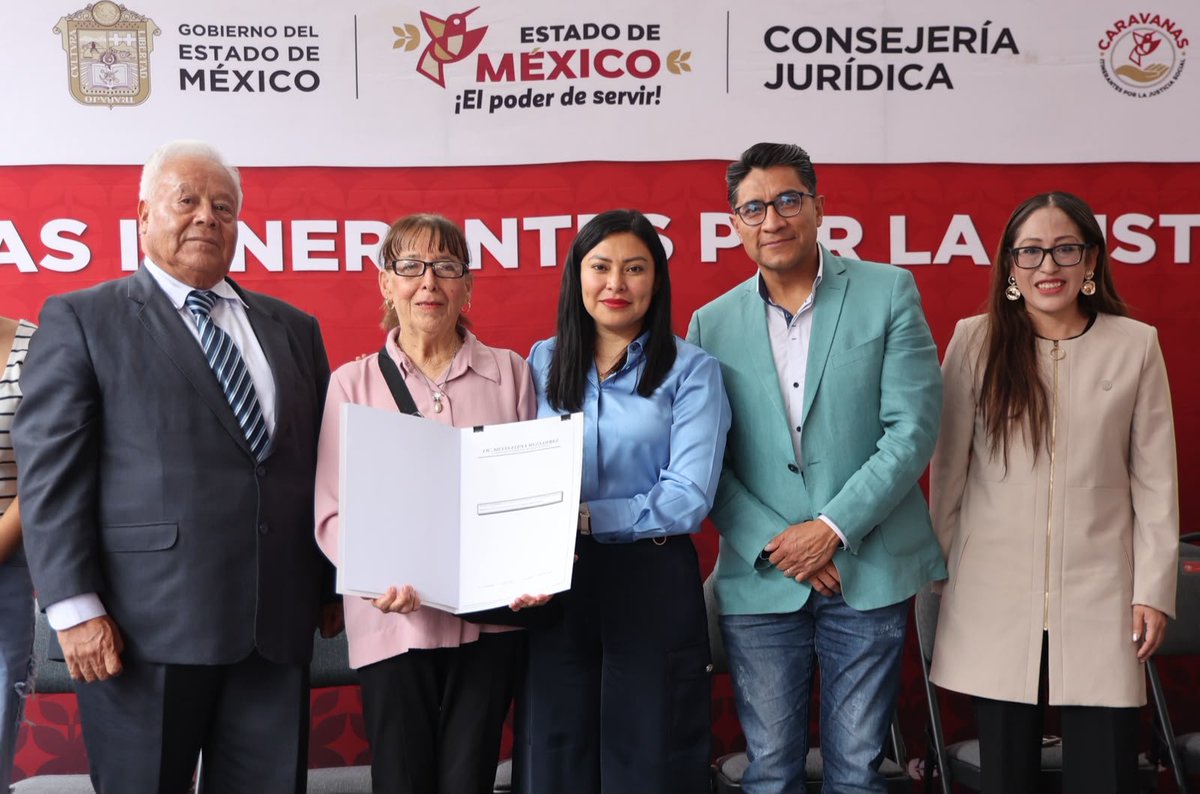 CJ_Edomex's tweet photo. La Gobernadora Delfina Gómez Álvarez acerca las Caravanas Itinerantes por la Justicia Social a Toluca, Chalco, Polotitlán y Jilotepec, para que más familias accedan a trámites y servicios que les brindan certeza jurídica. (1)

#ElPoderDeServir https://t.co/9VYkIbG6xg