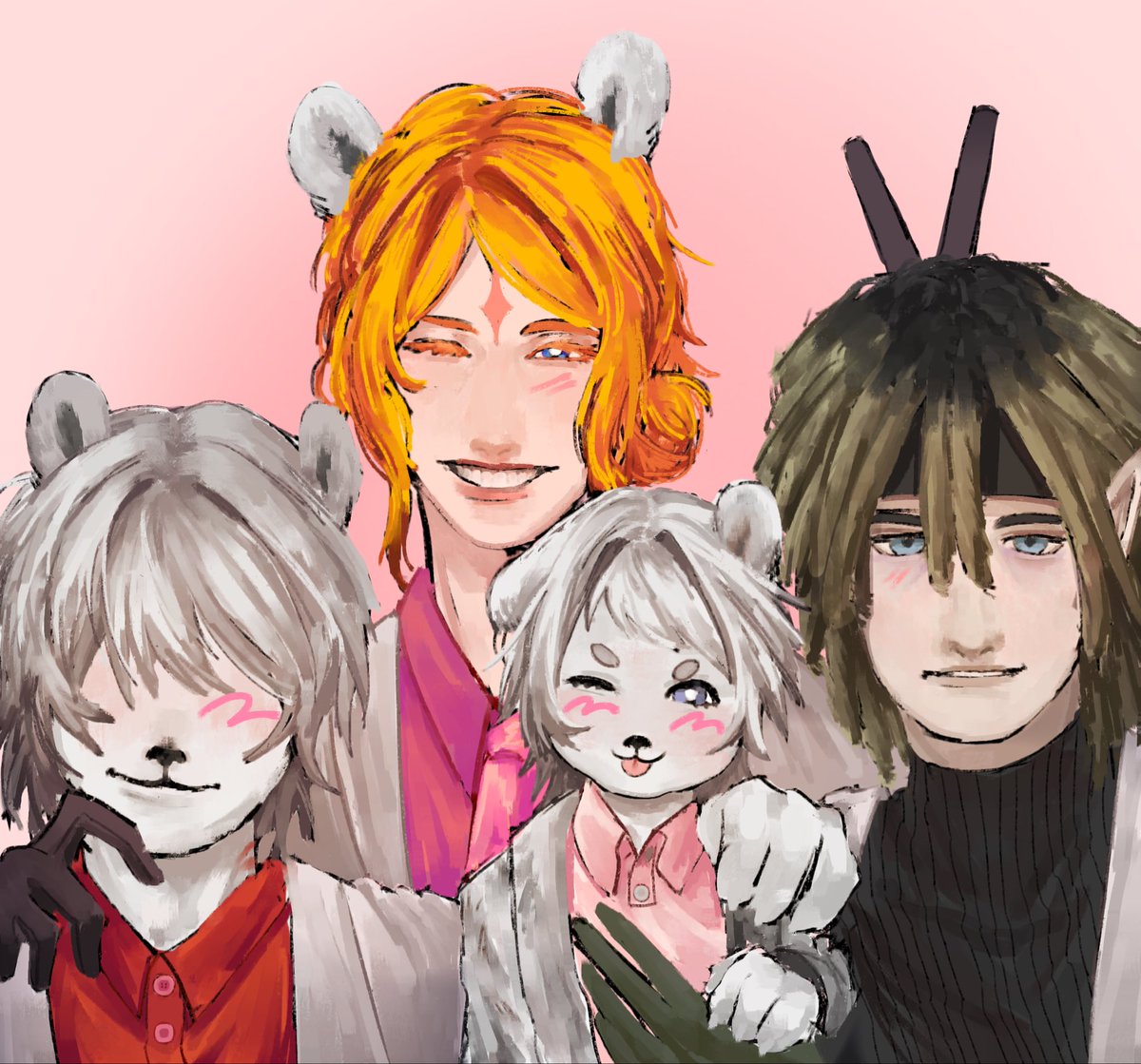 kisxxva's tweet photo. The cutest family ever🫶 #qsmp2fanart #qsmp2 #katieb https://t.co/JFy3ssqfs0