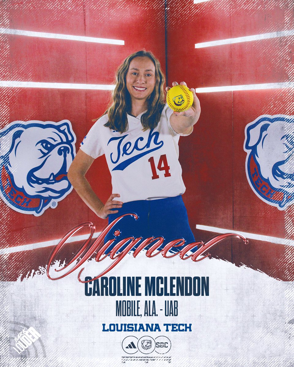 LATechSB's tweet photo. 𝙎𝙞𝙜𝙣𝙚𝙙 🖊️

Welcome to LA Tech, Caroline McLendon‼️

➡️ @CarolineMc2023 

#BarkLouder https://t.co/LY4W9jUHT5