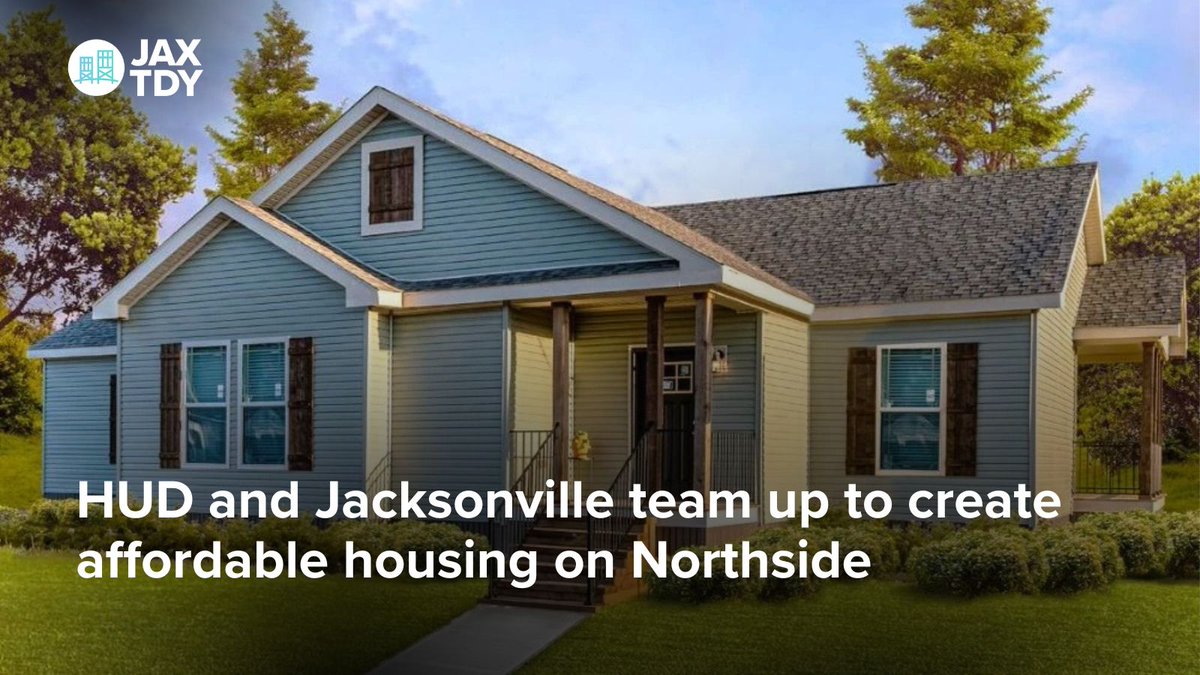 JAXTDY's tweet photo. HUD and Jacksonville team up to create affordable housing on Northside | Jacksonville Today

https://t.co/aCi1cJ7cb2 https://t.co/b81xXdQDgO