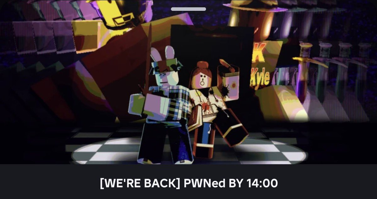 RobloxARGNews's tweet photo. #PWNedBy1400 NEWS

PWNed by 14:00 is back up for players 16 and up!

LETMEINLETMEINLETMEINLETMEINLETMEINLETMEINLETMEINLETMEINLETMEINLETMEINLE https://t.co/Ec4S74txAj
