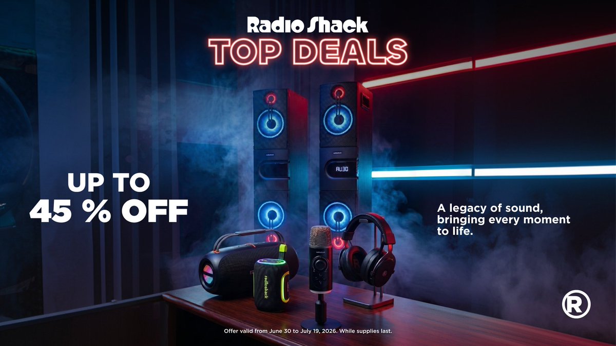 RadioShack tweet media