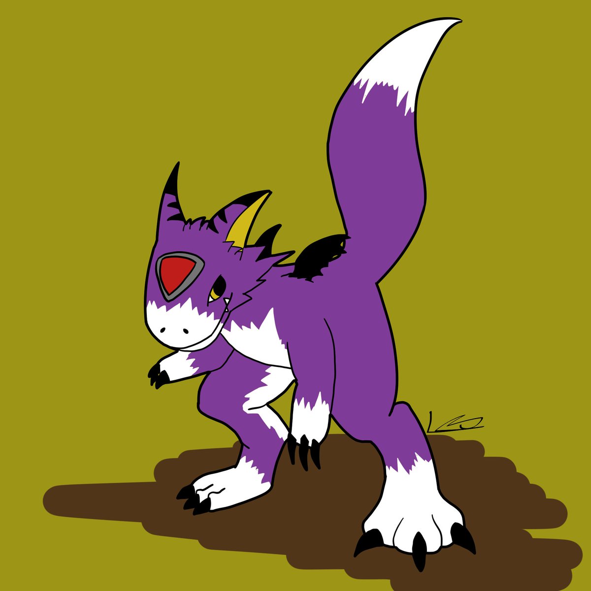 AllTheDigimon's tweet photo. 111 - Dorumon https://t.co/63gqBOxC52