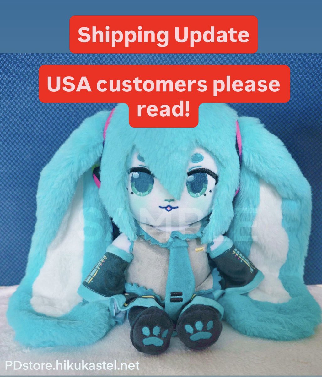 mikusagi01's tweet photo. Before I travel I wanted to give another update on remaining plushies! 

I am trying my best, and want to thank you again for your patience with me 🙇🏻‍♀️💙 https://t.co/cB8kpHD6YO