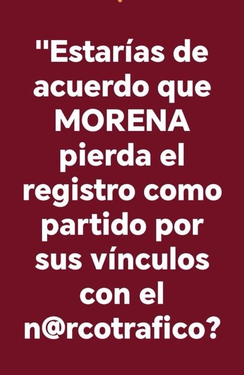 MARINAGmx's tweet photo. @SimonLevyMx @USTreasury @PartidoMorenaMx Que espera el @INEMexico @TEPJF_informa para quitarle el Registro de Partidos Políticos a @PartidoMorenaMx y que @Claudiashein se retire del cargo #MorenaNarcoPartido https://t.co/J5aWhR7rAl