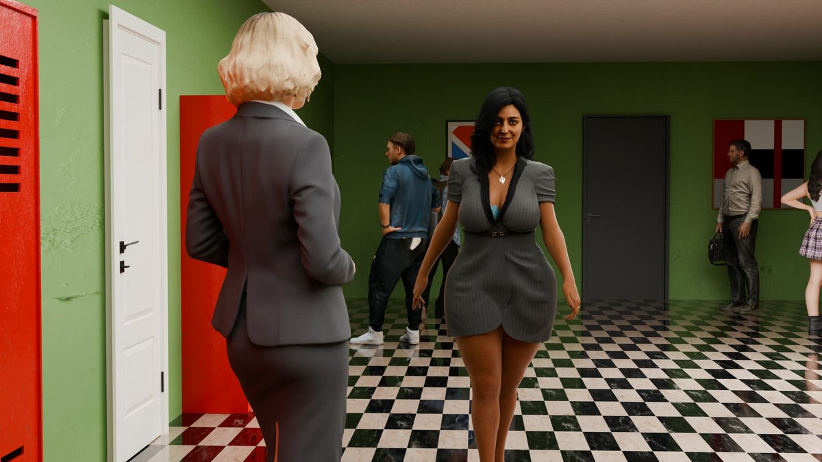 dLdgame's tweet photo. 🔥 Meet Sophia… Sexy teacher by day. Obedient wife &amp; caring mother by night. But deep inside, her darkest desires are starting to take control… How long can she resist? 😈 #DLDGame #Sophia #ForbiddenDesires #HotTeacher #MILF #AdultVisualNovel #NSFWGame https://t.co/fAd29KTB1T