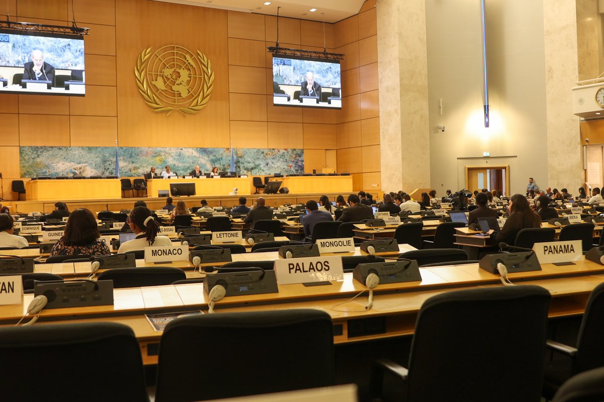 RwandaInGeneva's tweet photo. The Human Rights Council adopted the outcome of Rwanda’s fourth-cycle Universal Periodic Review (#UPR).

The #UPR is a peer-review mechanism through which all UN Member States have their human rights records reviewed and receive recommendations aimed at strengthening the promotion and protection of human rights.

Rwanda reaffirmed its commitment to implementing the recommendations it supported through an inclusive, nationally led process.

Read the key highlights below ⬇️ and access the full statements here: https://t.co/mccfkHnmlu