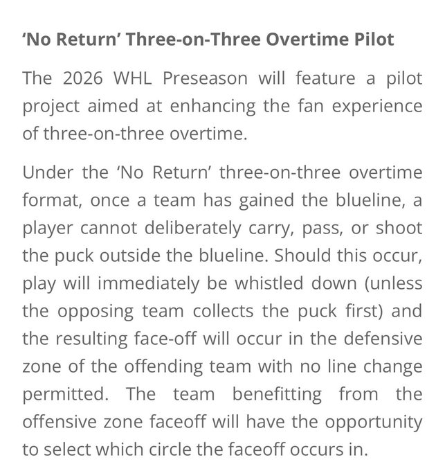 IanBlogsHockey's tweet photo. Hook this shit into my veins!!!
Hopefully, it catches on in other leagues aside from the WHL. https://t.co/es73uOYRht