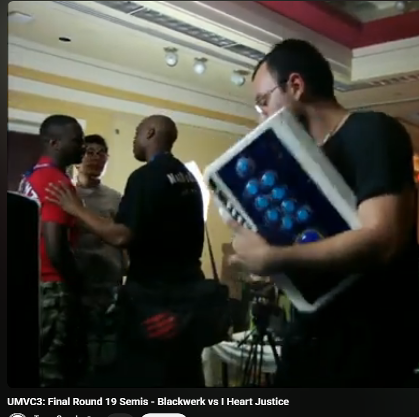 IHeartjustice_'s tweet photo. I played him in UMVC3 10 years ago and every time I saw him for a decade he'd say 

"Ima get my runback!" he always said that, and he always was SO excited at how fun it would be when it happened.

It won't now. 

R.I.P to one of the greatest to bless our scene. I'll miss you Max 💔